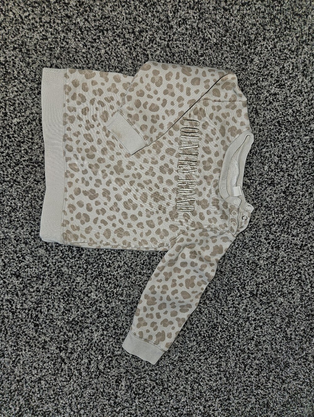Country Road Ocelot Print Sweater 18-24m